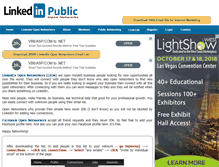 Tablet Screenshot of linkedinpublic.com